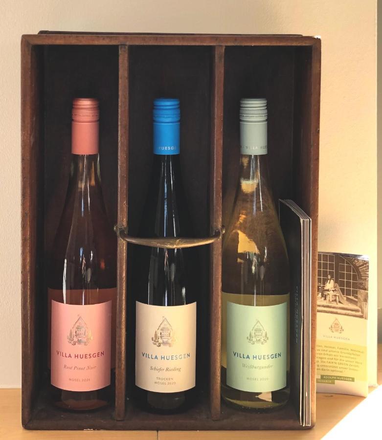 Ferienwohnung Weingut Villa Huesgen Am Moenchhof 特拉本特拉巴赫 外观 照片